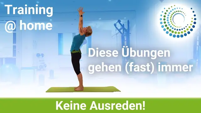 Vorschaubild: Keine Ausreden - Übungen für Zwischendurch #3 | Training @ home | #StayHome #StayFit