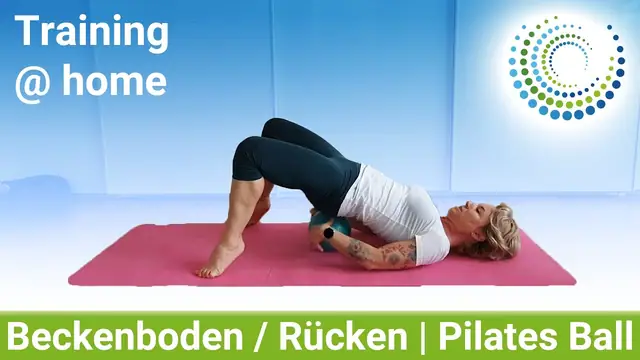Vorschaubild: Beckenboden & Rücken-Stabilität – Kräftigung mit Pilatesball 💛