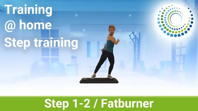 Vorschaubild: Step 1-2 / Fatburner # 1 | Deine Step-Stunde für zu Hause #StayHome #fatburnermitstep